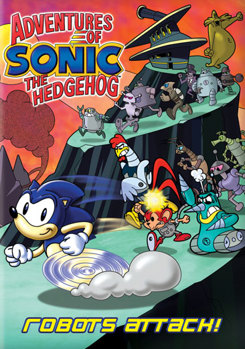 DVD Adventures of Sonic the Hedgehog: Robots Attack Book