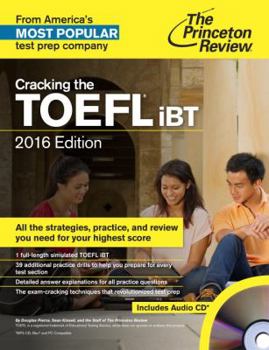 Paperback The Princeton Review Cracking the TOEFL iBT 2016 Book