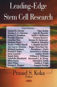 Hardcover Leading-Edge Stem Cell Research Book