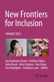 Paperback New Frontiers for Inclusion: Cwuaat 2025 Book