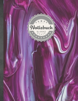 Blanko Notizbuch DIN A4: Blanko Notizbuch DIN A4 (German Edition)