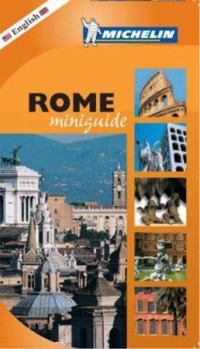 Paperback Michelin Rome Miniguide (City Miniguide) Book
