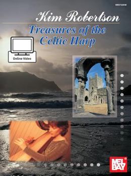 Paperback Kim Robertson - Treasures of the Celtic Harp Book
