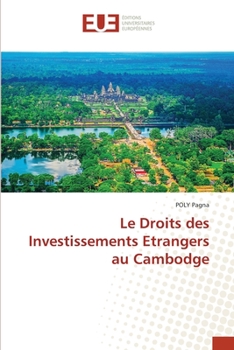 Paperback Le Droits des Investissements Etrangers au Cambodge [French] Book