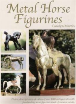Hardcover Metal Horse Figurines Book