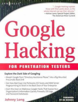 Paperback Google Hacking for Penetration Testers Book