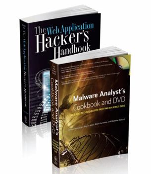 Paperback The Web Application Hacker's Handbook: Finding and Exploiting Security Flaws [With Malware Analyst's Cookbook and DVD] Book