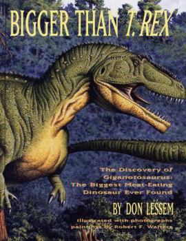 Hardcover Bigger Than T-Rex Book