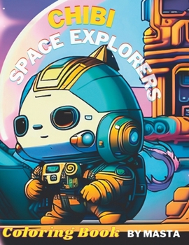 Paperback Chibi Space Explorers: A Chibi Coloring Book of Dreamy Space Adventures Book