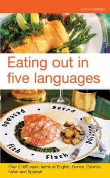 Paperback Eating Out in Five Languages Book