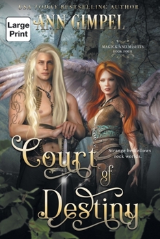 Paperback Court of Destiny: An Urban Fantasy [Large Print] Book