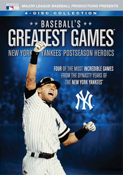 DVD MLB Baseball's Greatest Games: New York Yankees Postseason Heroics Book