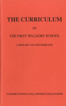 Pamphlet The Curriculum of the First Waldorf School Book