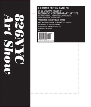 Hardcover 826NYC Art Show Catalog Book