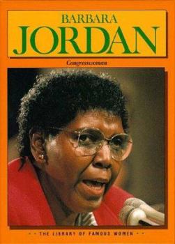 Library Binding Barbara Jordan: Congresswoman Book