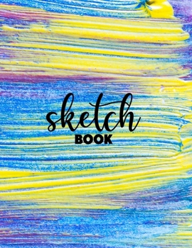 Paperback Sketchbook: 8.5" X 11", Personalized Artist Sketchbook: 120 pages, Sketching, Drawing and Creative Doodling. Book