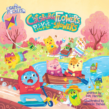 Hardcover Catsburg Flowers, Pickle Showers Book
