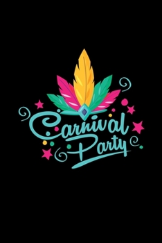 Carnival party: 6x9 CARNIVAL | dotgrid | dot grid paper | notebook | notes