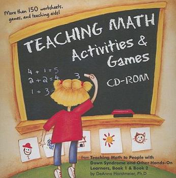 CD-ROM Teaching Math Activities and Games CD-ROM Book