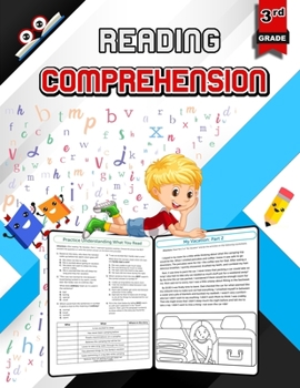 Paperback Reading Comprehension for 3rd Grade: Games and Activities to Support Grade 3 Skills, 3rd Grade Reading Comprehension Workbook Book