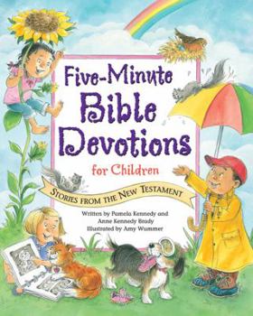 Spiral-bound Five Minute Bible Devotions New Testament Book