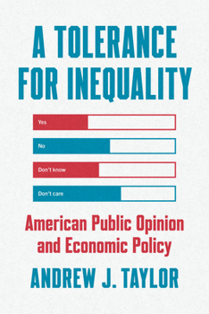 Paperback A Tolerance for Inequality: American Public Opinion and Economic Policy Book