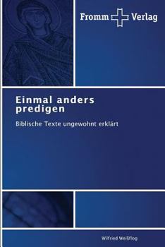 Paperback Einmal anders predigen [German] Book