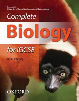 Paperback Complete Biology for Igcse. Ron Pickering Book
