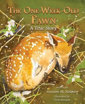 Hardcover The One Week-Old Fawn: A True Story Book