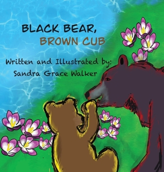 Hardcover Black Bear, Brown Cub Book