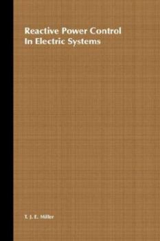 Hardcover Reactive Power Control in Electric Systems Book