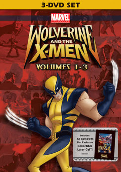 DVD Wolverine & The X-Men: Volumes 1-3 Book