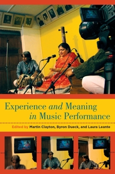 Paperback Experience and Meaning in Music Performance Book