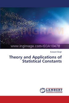 Paperback Theory and Applications of Statistical Constants Book