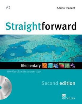 Hardcover Straightforward Elementary Level: Workbook with Key + CD Book