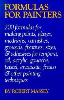 Paperback Formulas for Painters Book