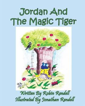 Paperback Jordan and the Magic Tiger [Large Print] Book