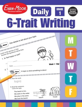 Paperback Daily 6-Trait Writing, Grade 1 Teacher Edition Book