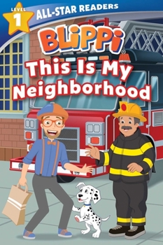 Paperback Blippi: This Is My Neighborhood: All-Star Reader Level 1 Book
