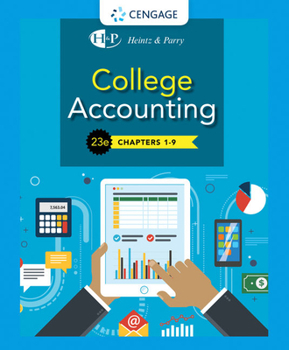 Paperback College Accounting, Chapters 1- 9 Book