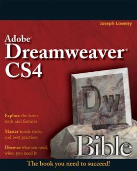 Paperback Adobe Dreamweaver CS4 Bible Book