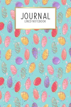 Journal Lined Notebook: Easter Bunny Spring | Blank Lined Journal | Gratitude Journal | 6" x 9" 100 Pg |Motivational Quotes | Self-Care | Diary | Gift