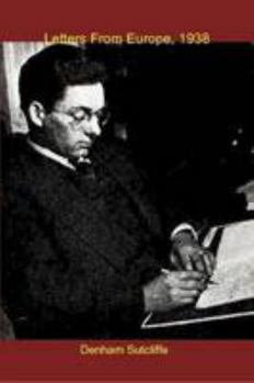 Paperback Letters From Europe, 1938 Book