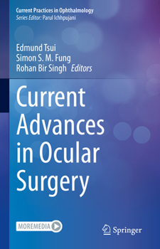 Hardcover Current Advances in Ocular Surgery Book