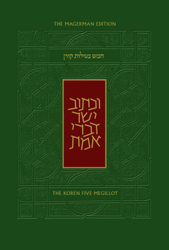 Paperback Koren Five Megillot, Pb, Personal (Multilingual Edition) [Multilingual] Book
