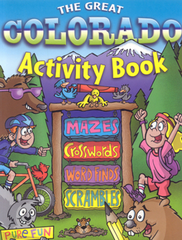 Paperback Great Colorado Activity Book