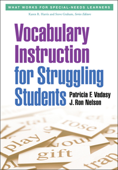 Vocabulary Instruction for Struggling Students - Book  of the What Works for Special-Needs Learners