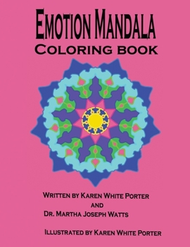 Paperback Emotion Mandala Coloring Book: Color Your Feelings Book