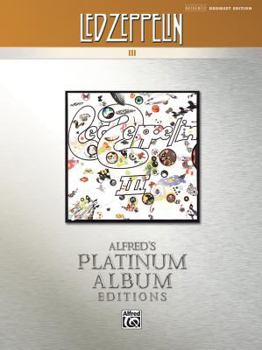 Paperback Led Zeppelin -- III Platinum Drums: Drum Transcriptions Book