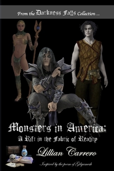 Paperback Monsters in America: A Rift in the Fabric of Reality: (Darkness Falls) Book